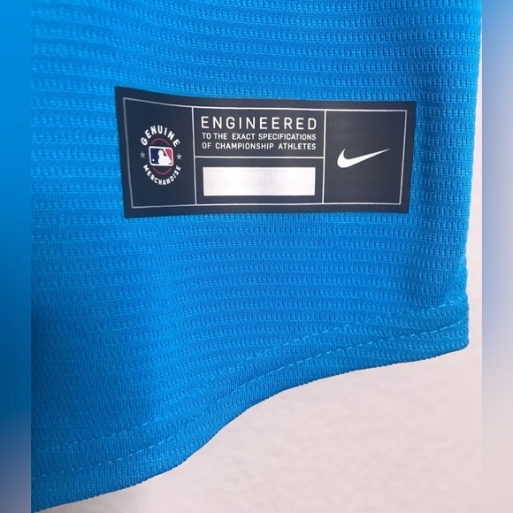 Miami Marlins Youth Alternate Replica Team Jersey L 7 NWT - Picture 8 of 11